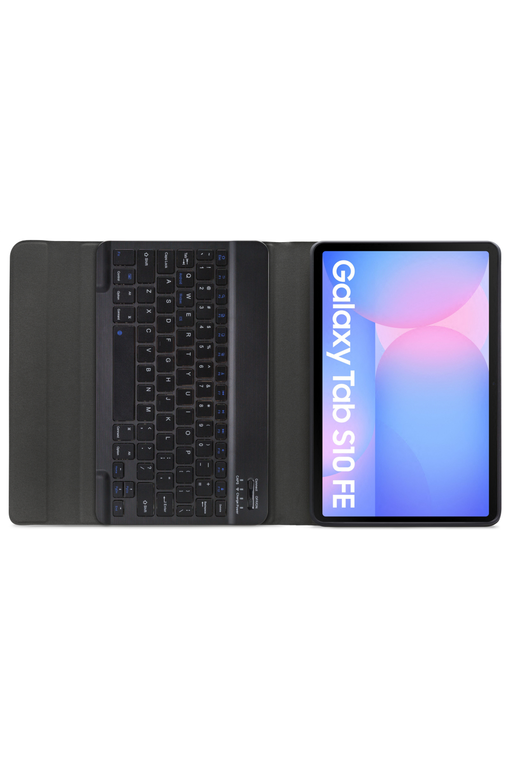 Mobilize Detachable Bluetooth Keyboard Case Samsung Galaxy Tab S10 Fe 11/S10 Lite Black Qwerty - Afbeelding 4