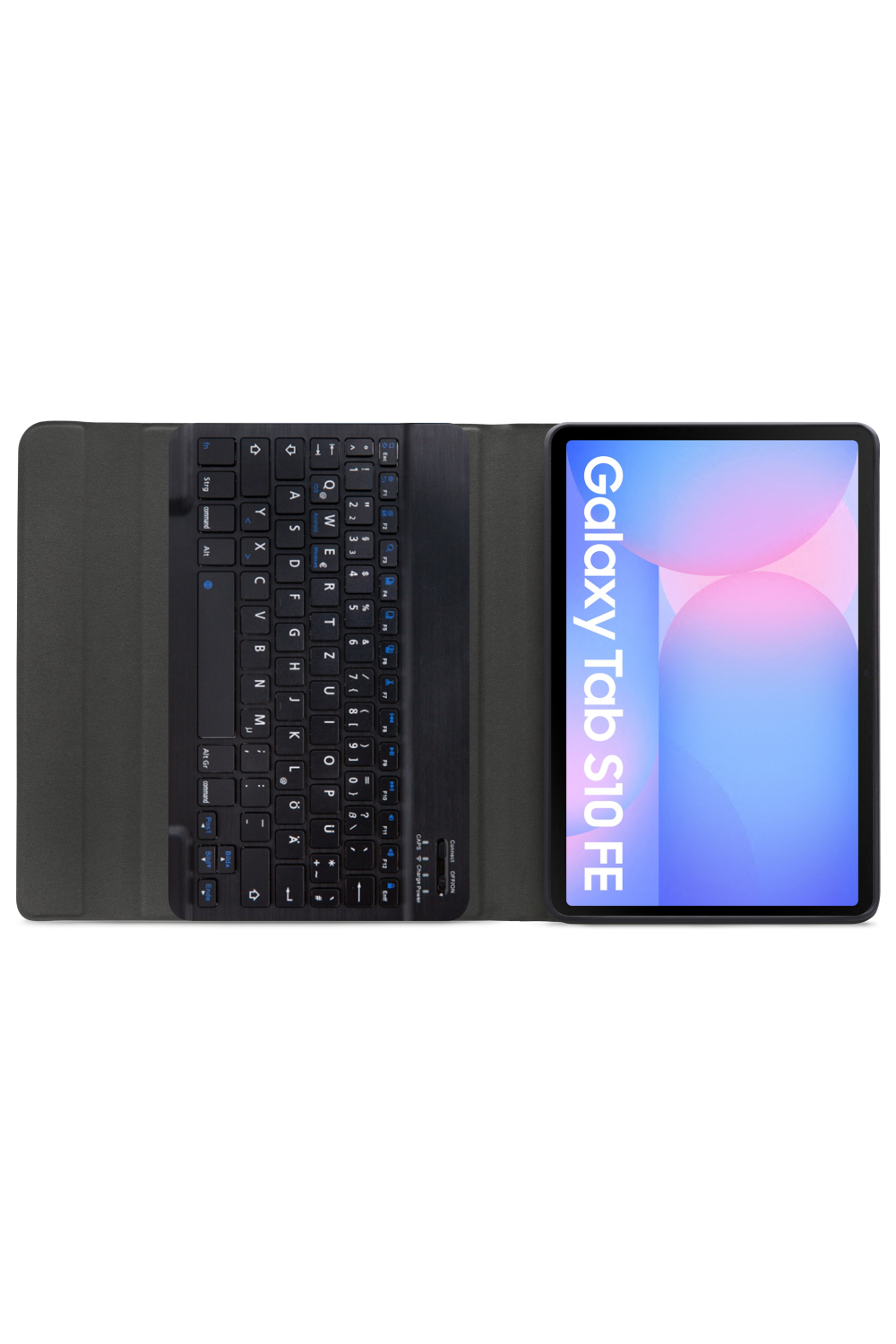 Mobilize Detachable Bluetooth Keyboard Case Samsung Galaxy Tab S10 Fe 11/S10 Lite Black Qwertz - Afbeelding 4