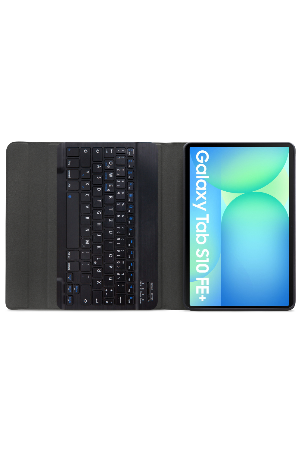 Mobilize Detachable Bluetooth Keyboard Case Samsung Galaxy Tab S10 Fe+ 13.1 Black Qwertz - Afbeelding 4