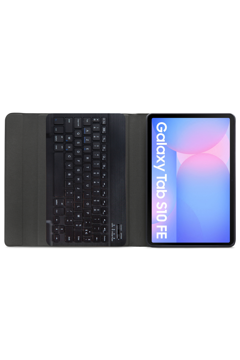 Mobilize Detachable Bluetooth Keyboard Case Samsung Galaxy Tab S10 Fe 11/S10 Lite Black Azerty - Afbeelding 4