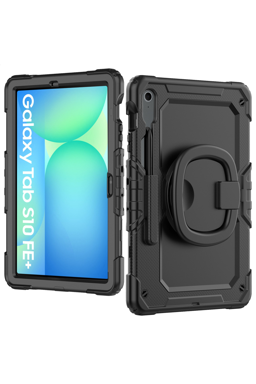 Mobilize Rotating Defender Case Stand Function For Samsung Galaxy Tab S10 Fe+ 13.1 Black