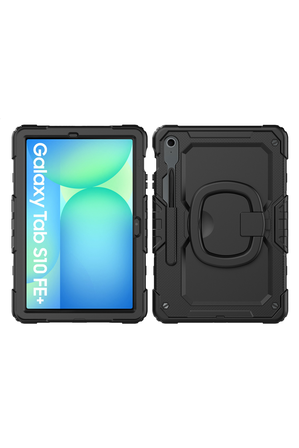 Mobilize Rotating Defender Case Stand Function For Samsung Galaxy Tab S10 Fe+ 13.1 Black - Afbeelding 2