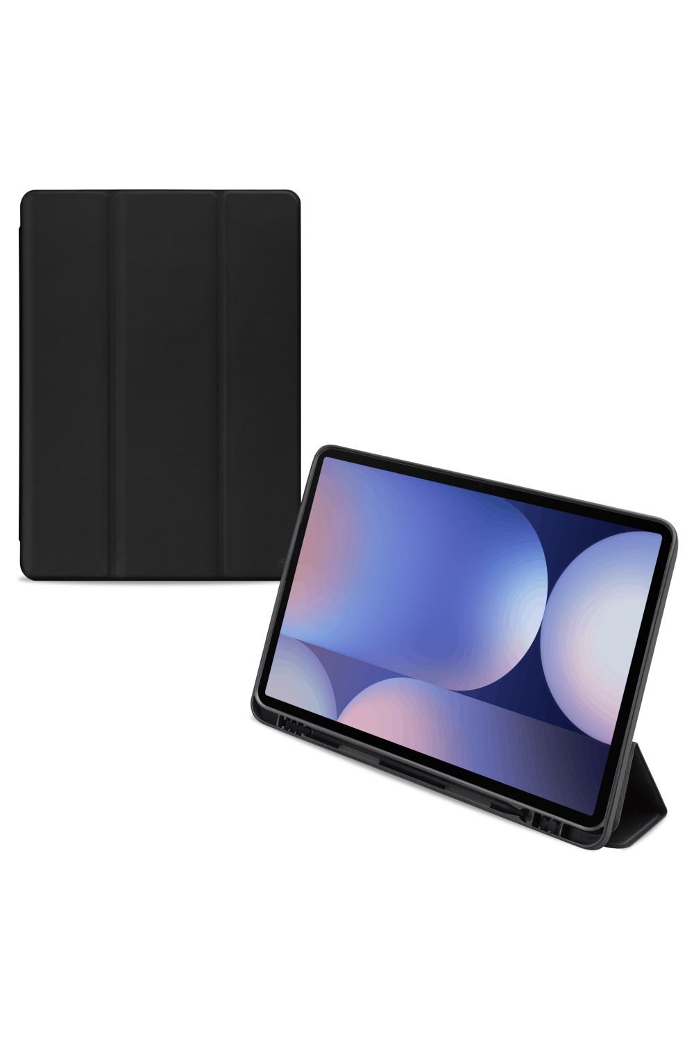 Mobilize Solid Folio Case For Samsung Galaxy Tab S9+/S9 Fe+/S10+ 12.4 Black