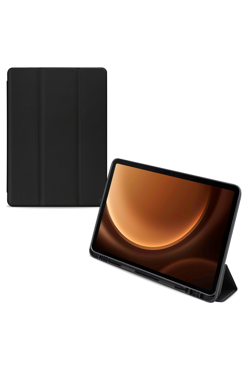 Mobilize Solid Folio Case For Samsung Galaxy Tab S9 11/S9 Fe/S10 Fe 10.9/S10 Lite Black