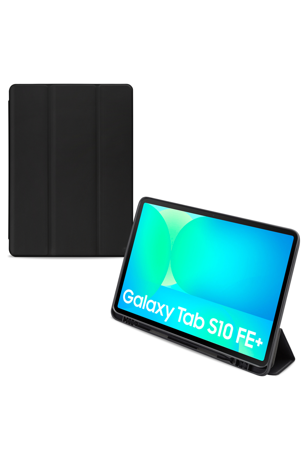 Mobilize Solid Folio Case For Samsung Galaxy Tab S10 Fe+ 13.1 Black