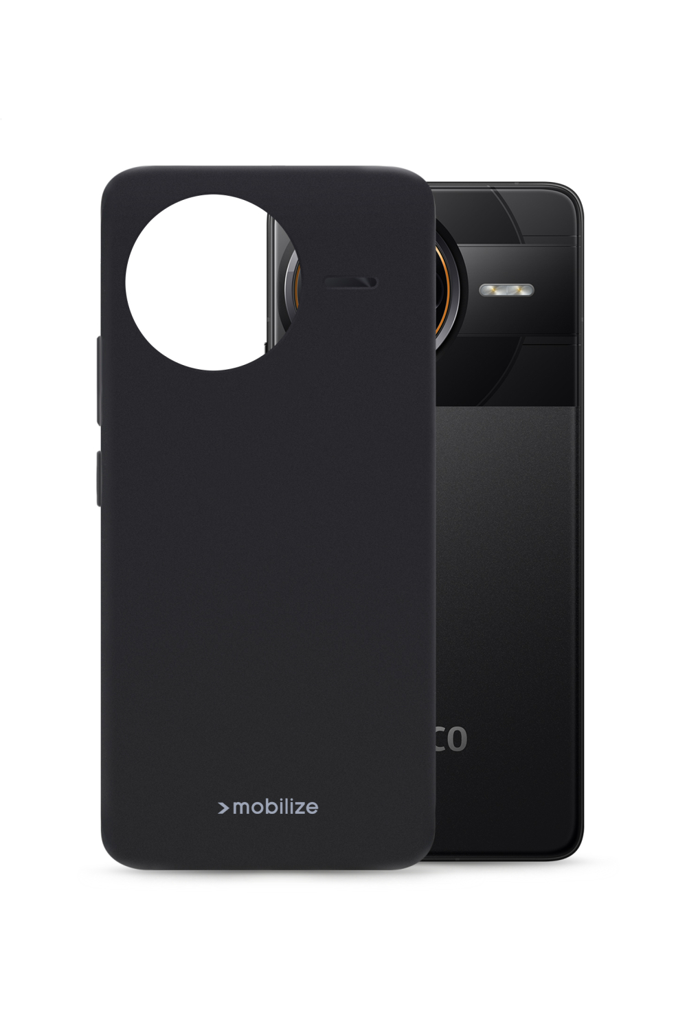 Mobilize Rubber Gelly Case Xiaomi Poco F7 Ultra Matt Black