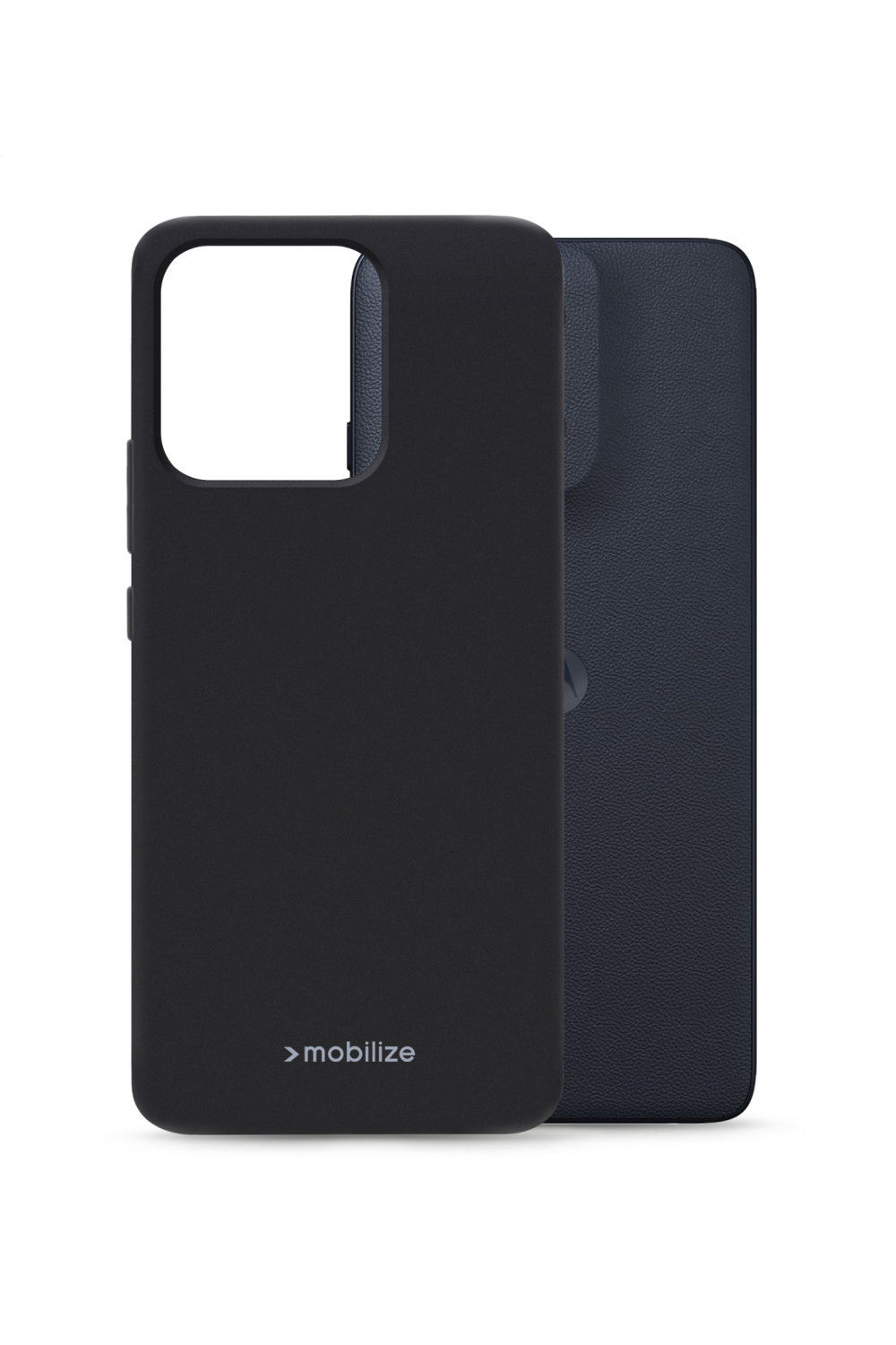 Mobilize Rubber Gelly Case Motorola Moto G56 5G Matt Black