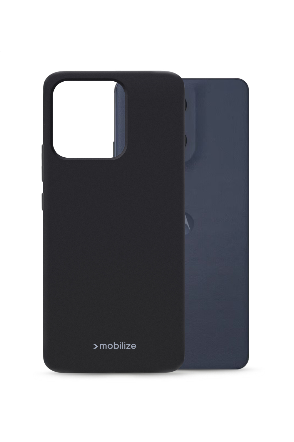 Mobilize Rubber Gelly Case Motorola Moto G86 5G Matt Black