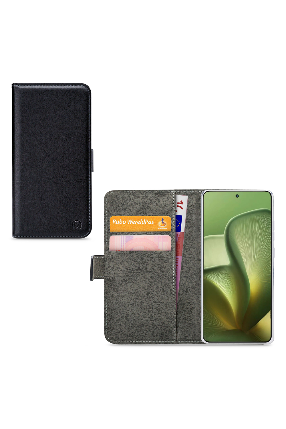 Mobilize Classic Gelly Wallet Book Case Motorola Edge 60 Black - Afbeelding 3