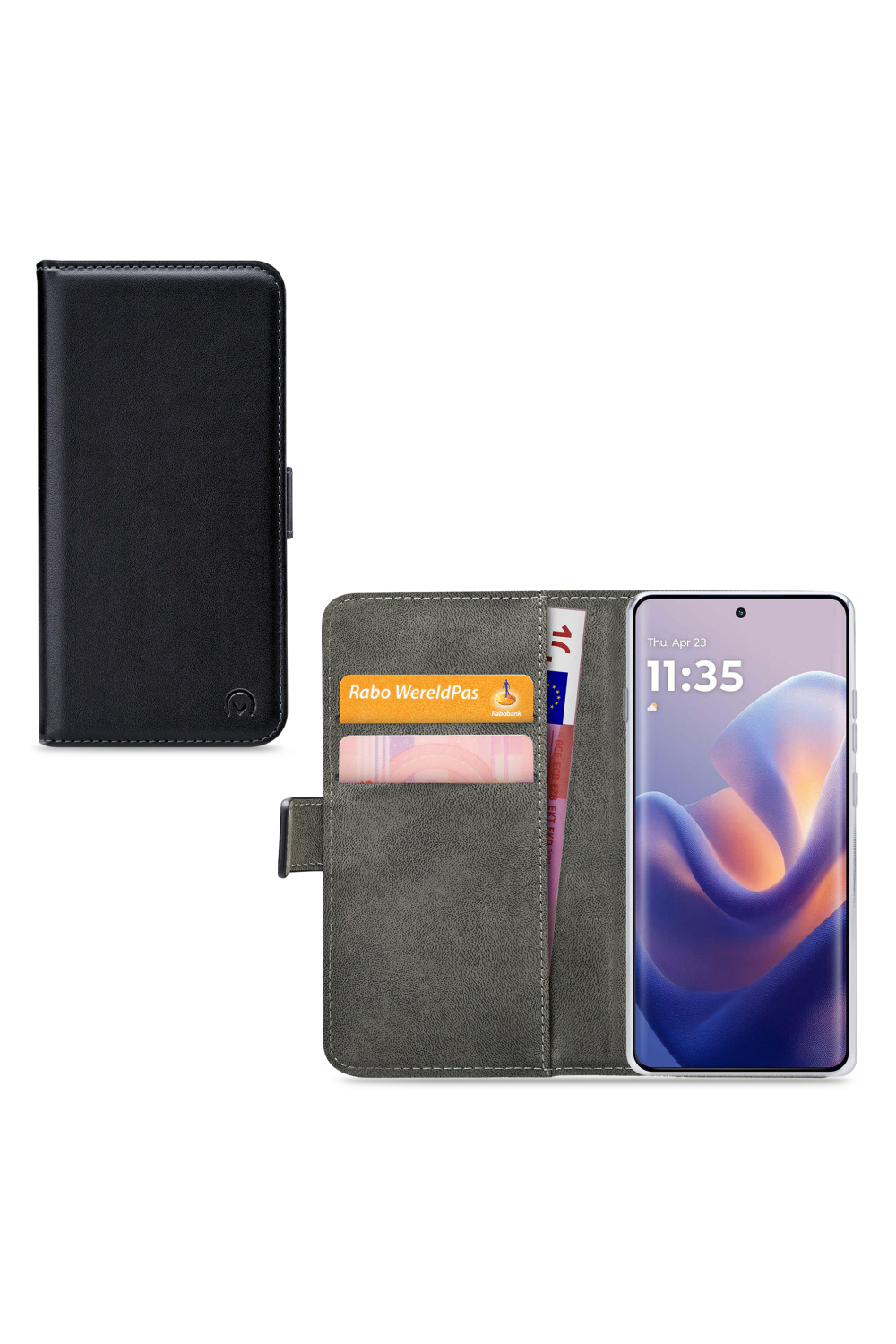 Mobilize Classic Gelly Wallet Book Case Motorola Edge 60 Pro Black - Afbeelding 9