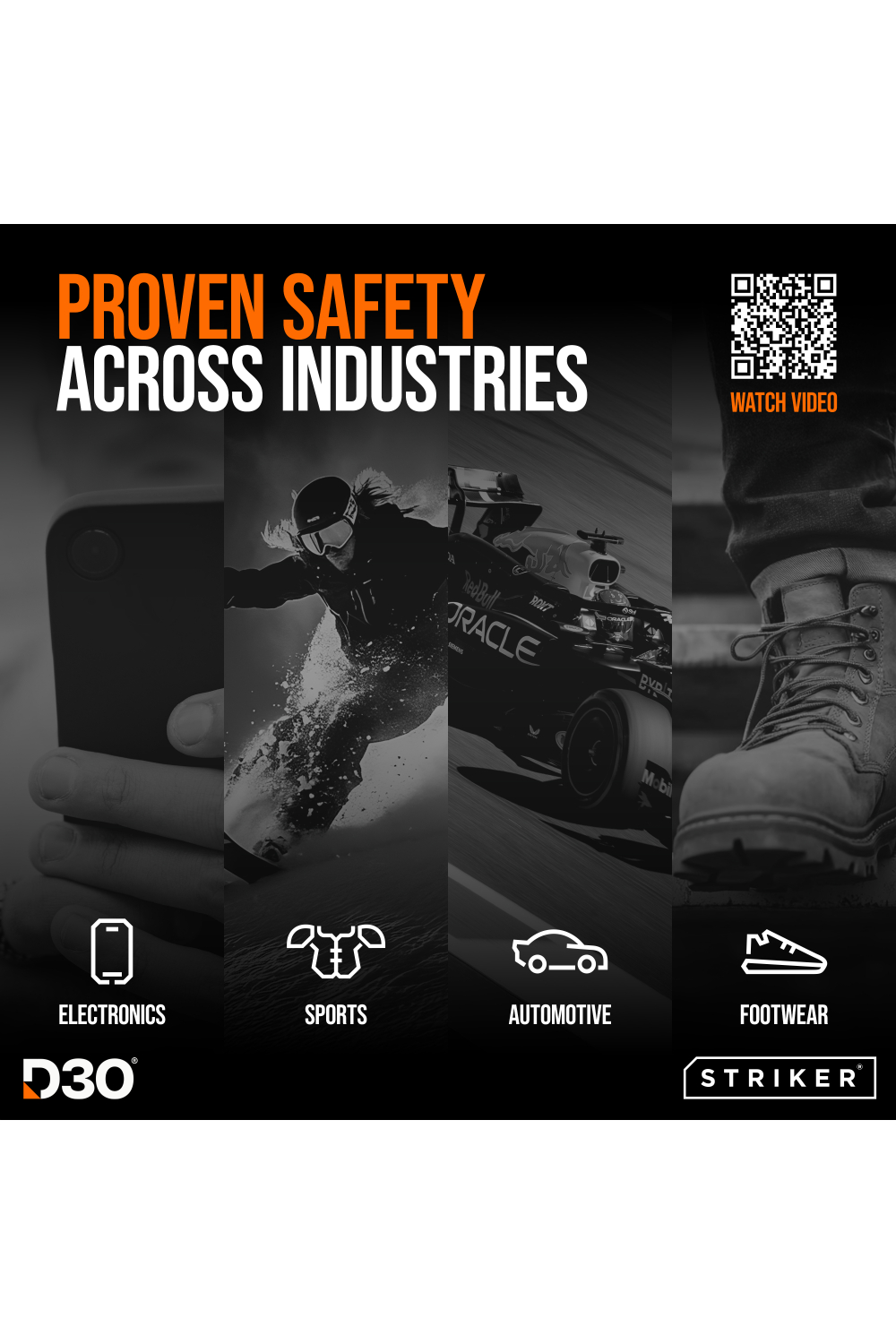 Striker X-Core - D3O Xtreme Impact Mag Case Pro - Black - Apple Iphone 17 - Afbeelding 10