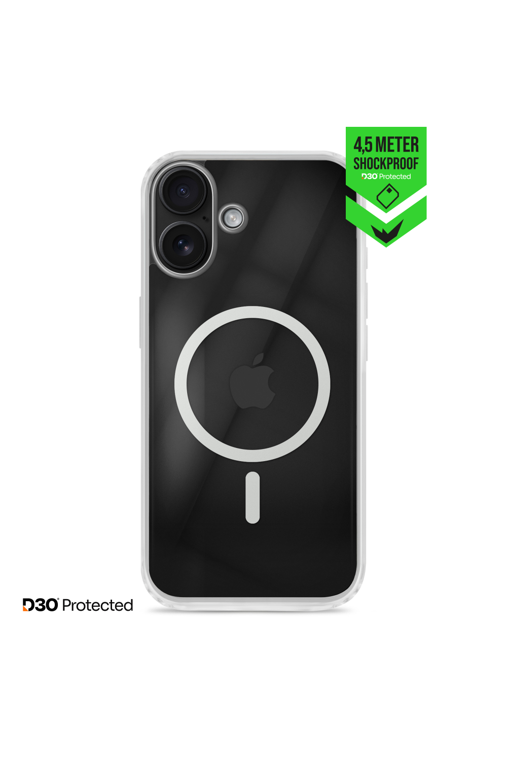 Striker X-Core - D3O Xtreme Impact Mag Case Pro - Clear - Apple Iphone 17