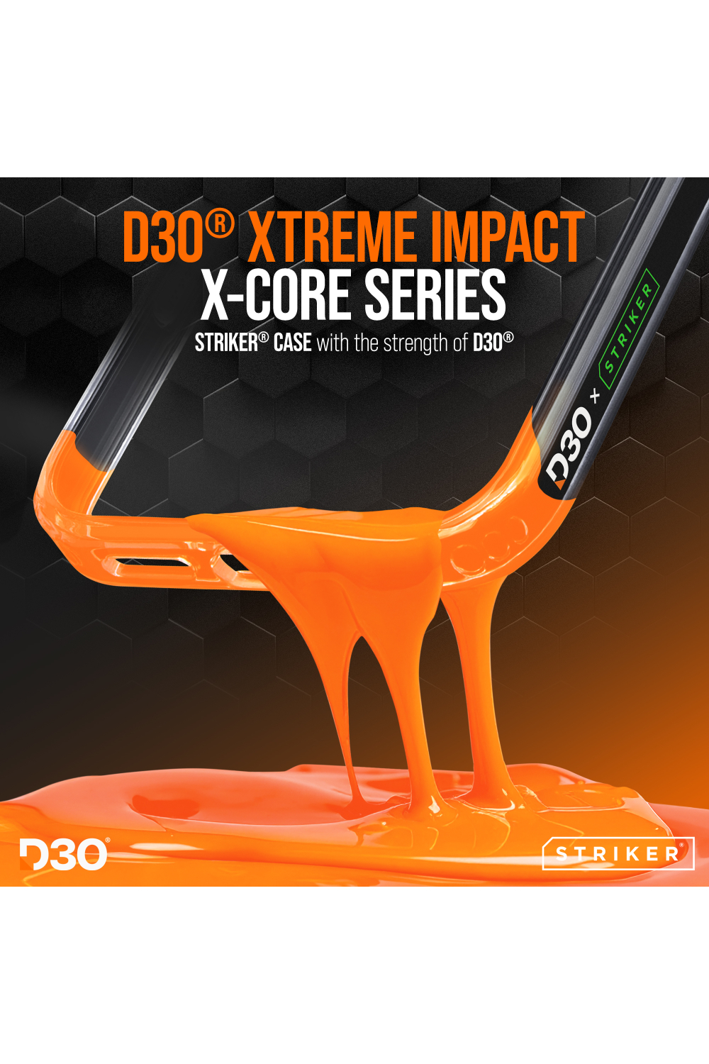 Striker X-Core - D3O Xtreme Impact Mag Case Pro - Clear - Apple Iphone 17 - Afbeelding 6