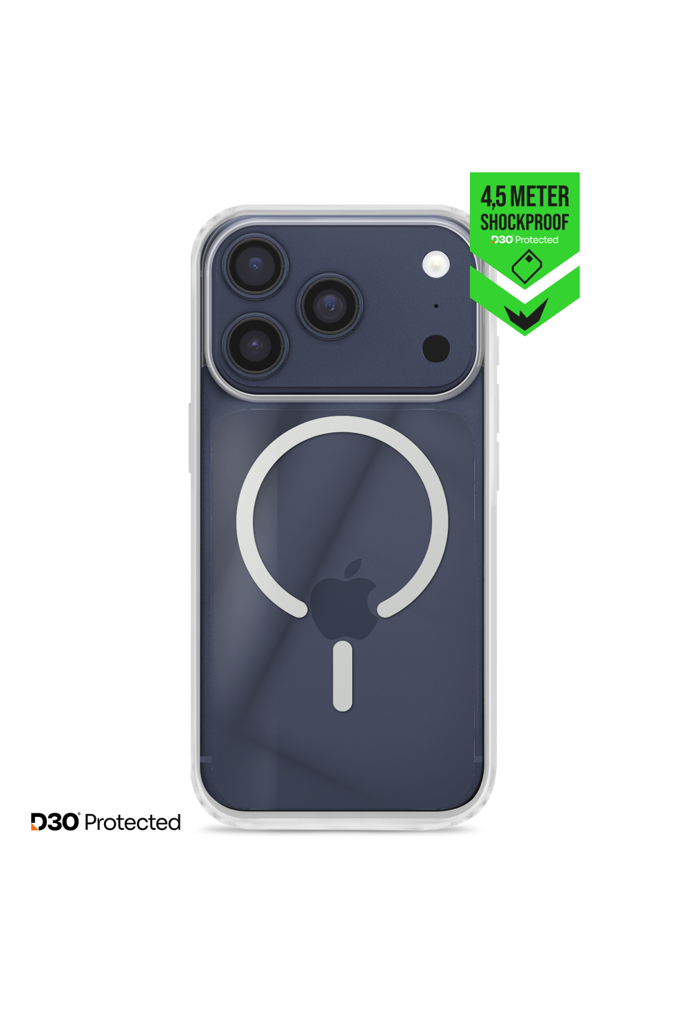 Striker X-Core - D3O Xtreme Impact Mag Case Pro - Clear - Apple Iphone 17 Pro Max/18 Pro Max