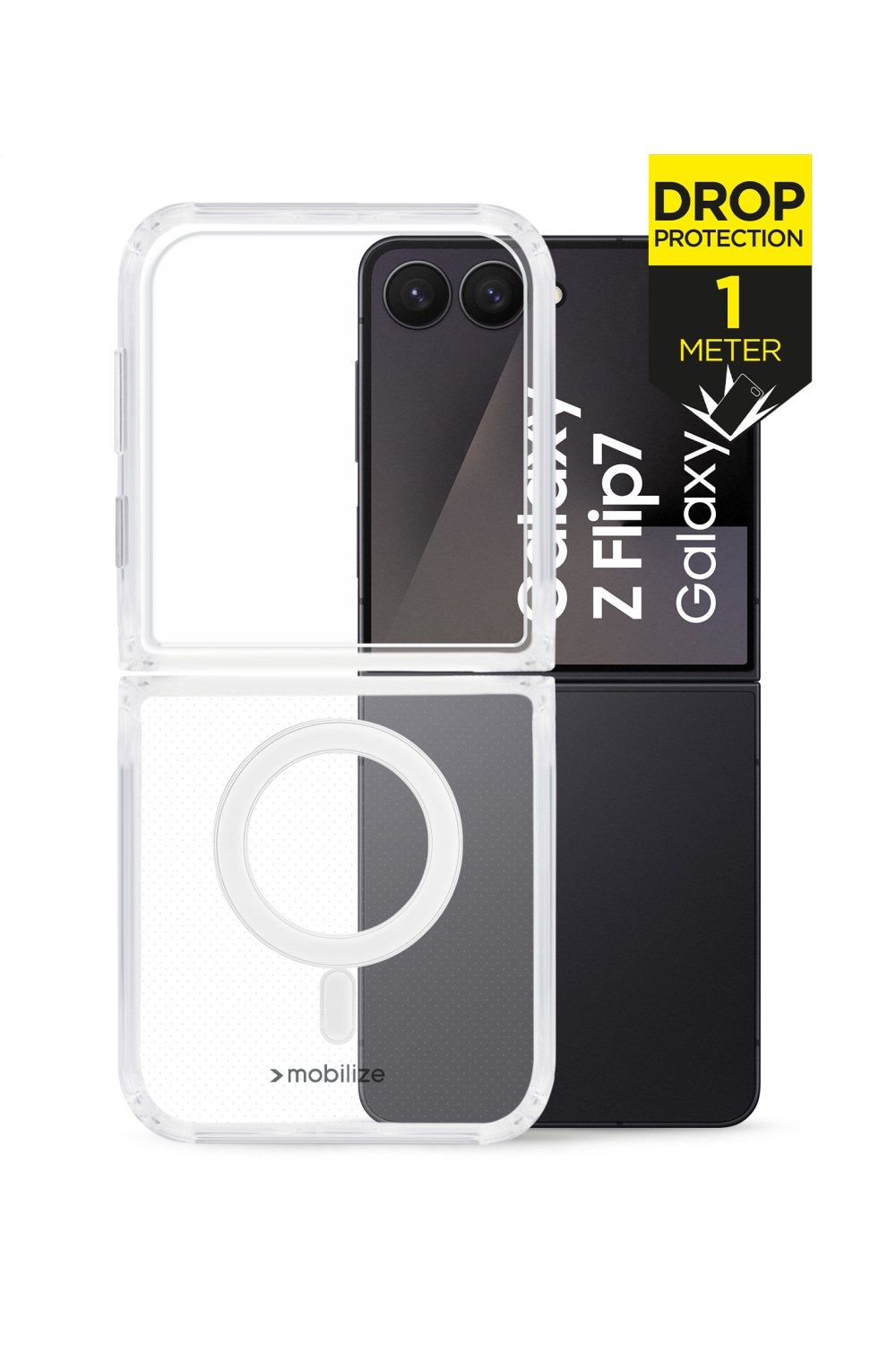 Mobilize Magsafe Compatible Naked Protection Case For Samsung Galaxy Z Flip7 5G Clear