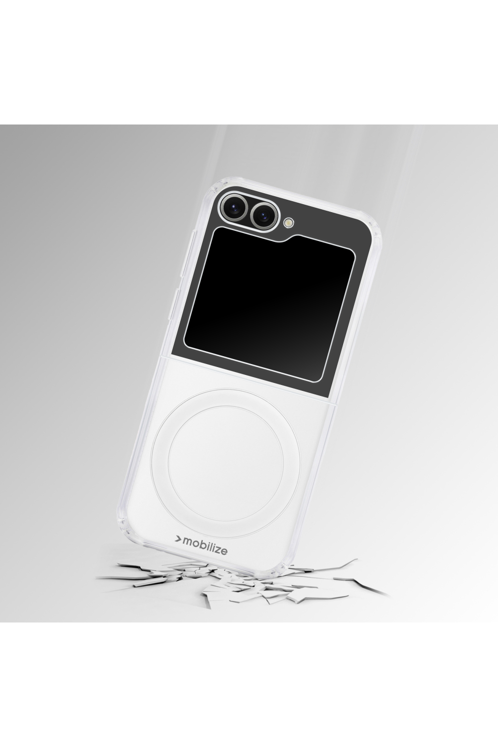 Mobilize Magsafe Compatible Naked Protection Case For Samsung Galaxy Z Flip7 5G Clear - Afbeelding 3
