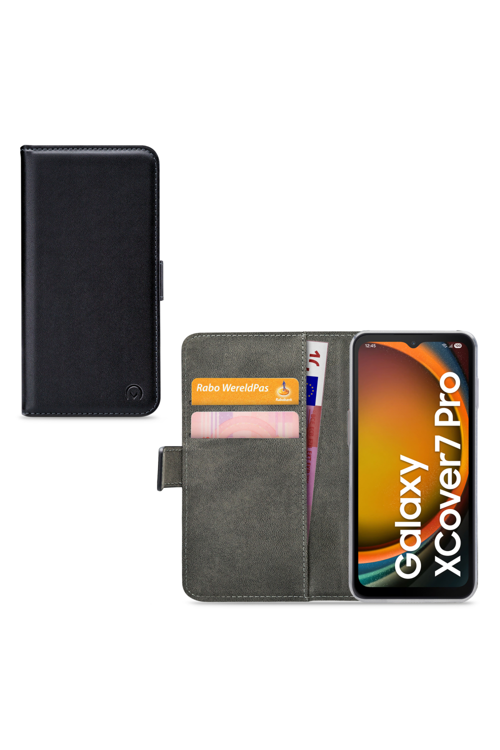 Mobilize Classic Gelly Wallet Book Case Samsung Galaxy Xcover7 Pro 5G Black
