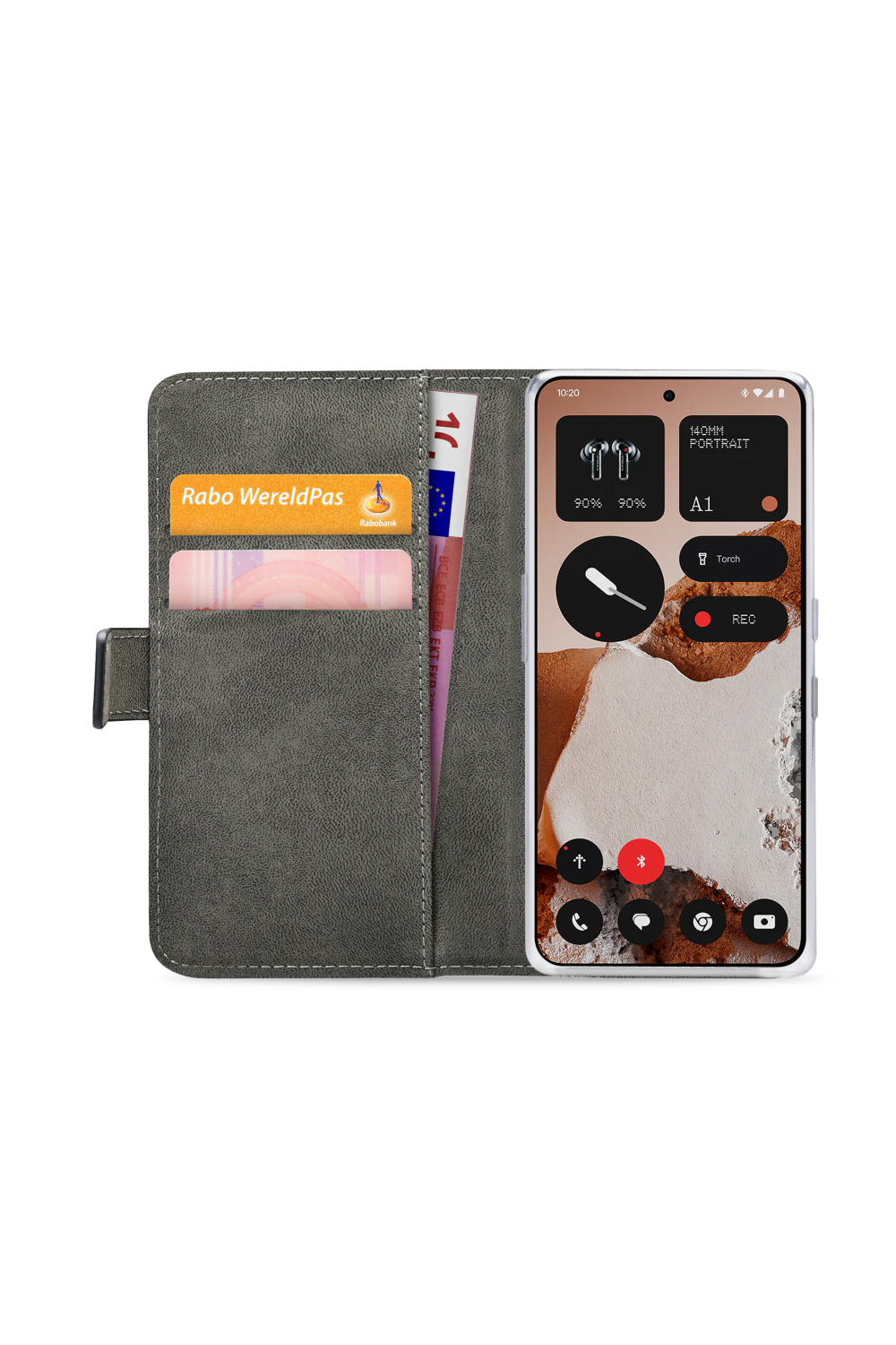 Mobilize Classic Gelly Wallet Book Case Nothing Cmf Phone (2) Pro Black - Afbeelding 4