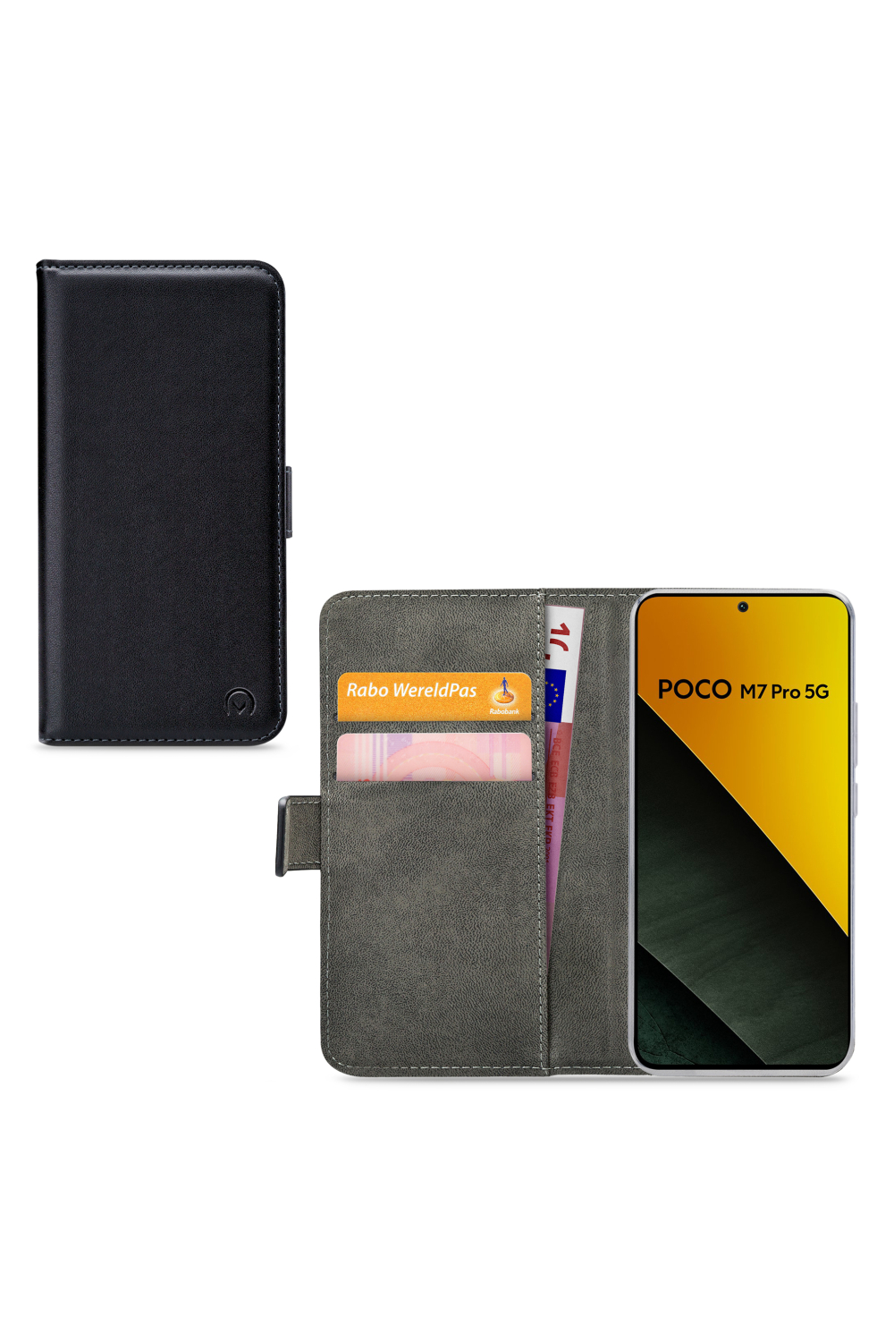 Mobilize Classic Gelly Wallet Book Case Xiaomi Poco M7 Pro 5G Black