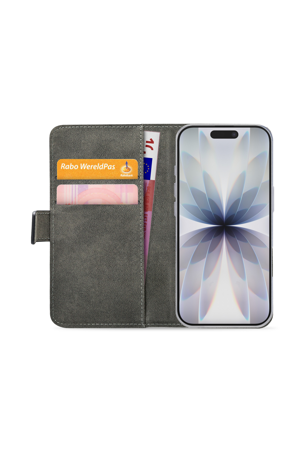 Mobilize Classic Gelly Wallet Book Case Apple Iphone 17 Black - Afbeelding 3