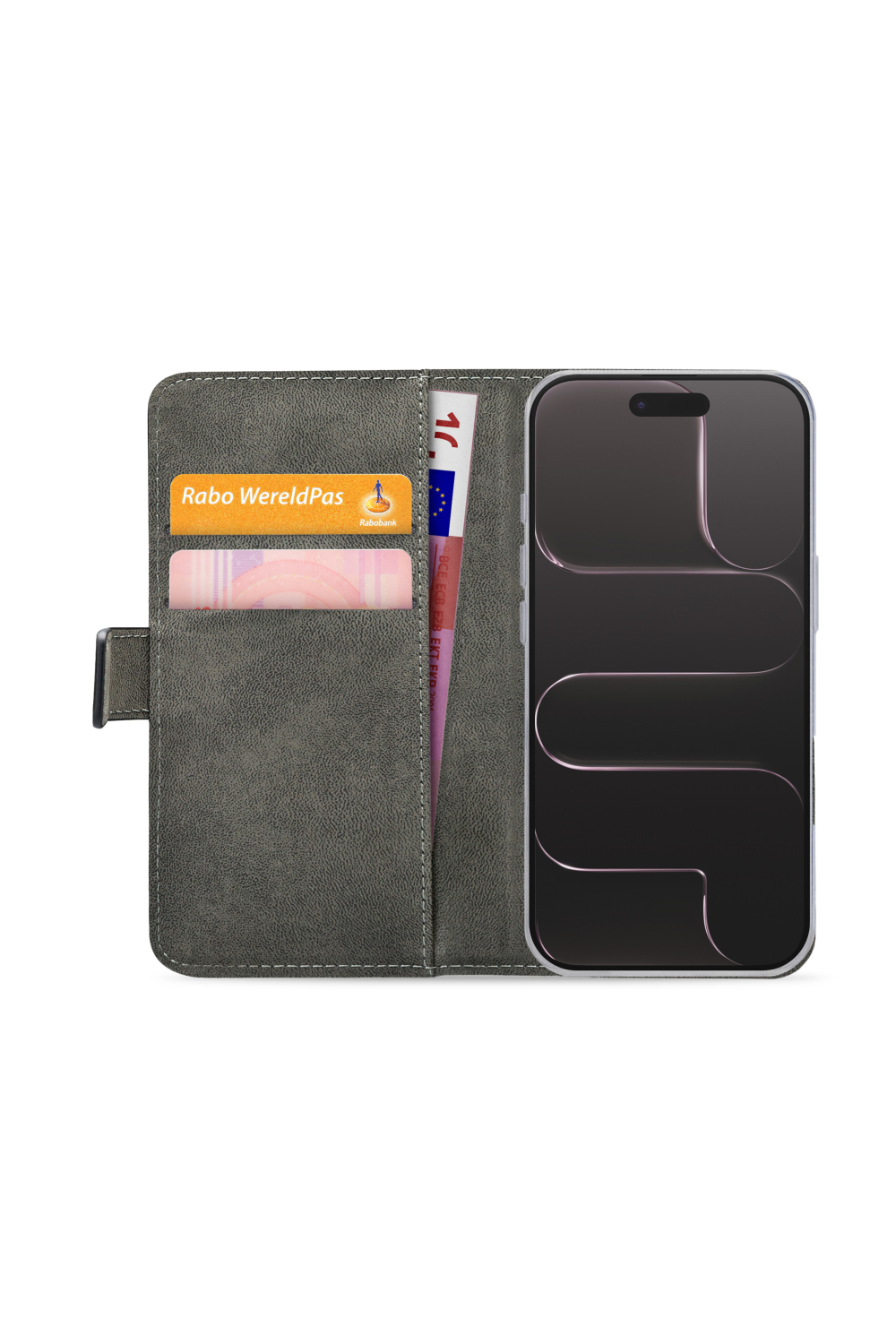 Mobilize Classic Gelly Wallet Book Case Apple Iphone Air Black - Afbeelding 3