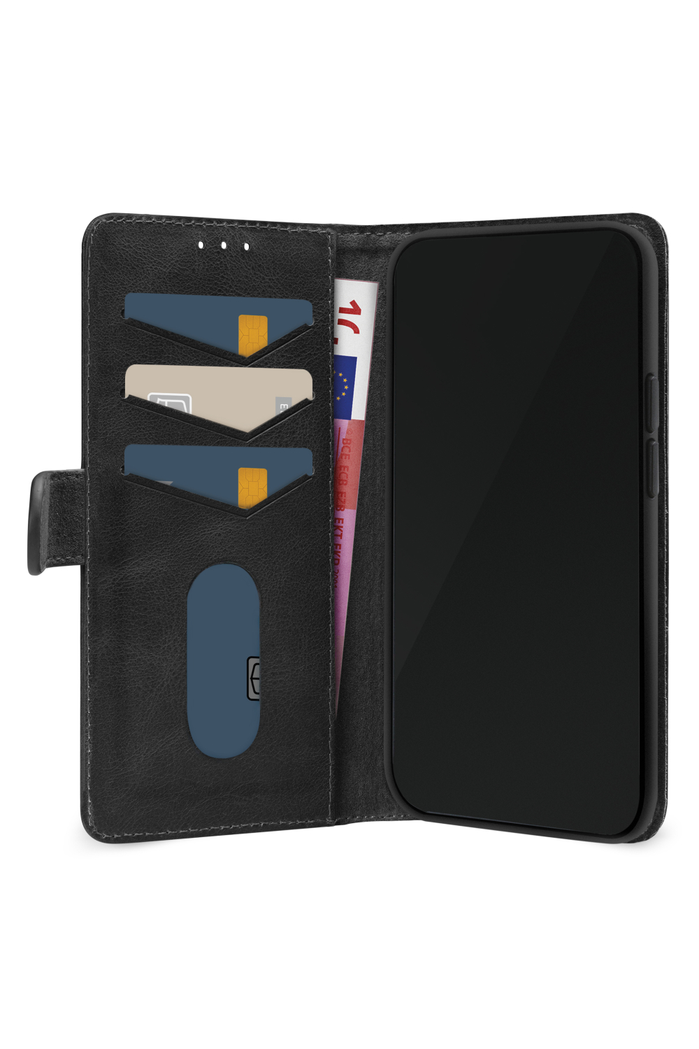 Mobilize Premium Gelly Wallet Book Case Apple Iphone 17 Black - Afbeelding 3