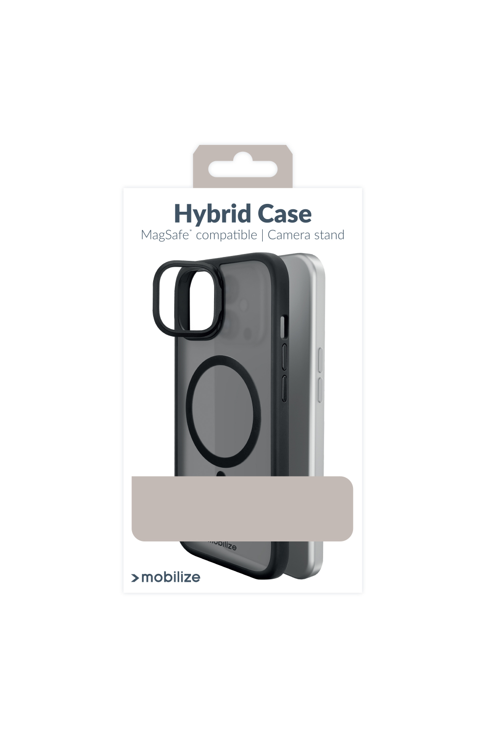 Mobilize Magsafe Compatible Hybrid Pro Case With Camera Stand Apple Iphone 17 Pro/18 Pro Black - Afbeelding 9