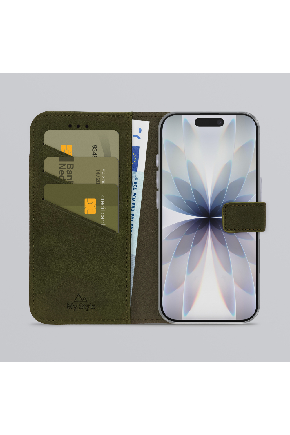 My Style Flex Wallet For Apple Iphone 17 Forest Green - Afbeelding 2