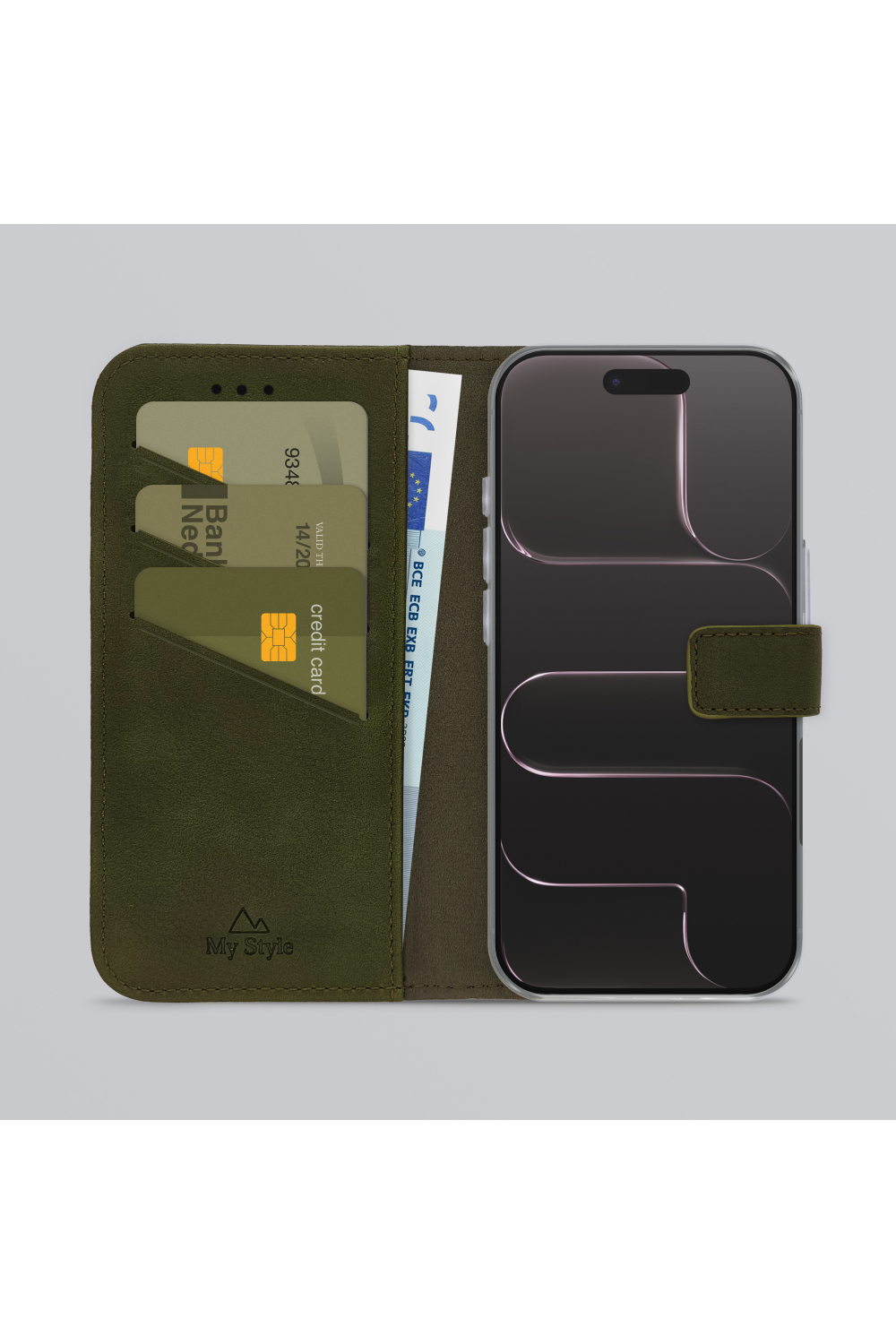 My Style Flex Wallet For Apple Iphone Air Forest Green - Afbeelding 2