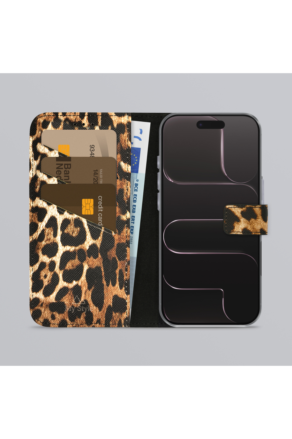 My Style Flex Wallet For Apple Iphone Air Wild Leopard - Afbeelding 2