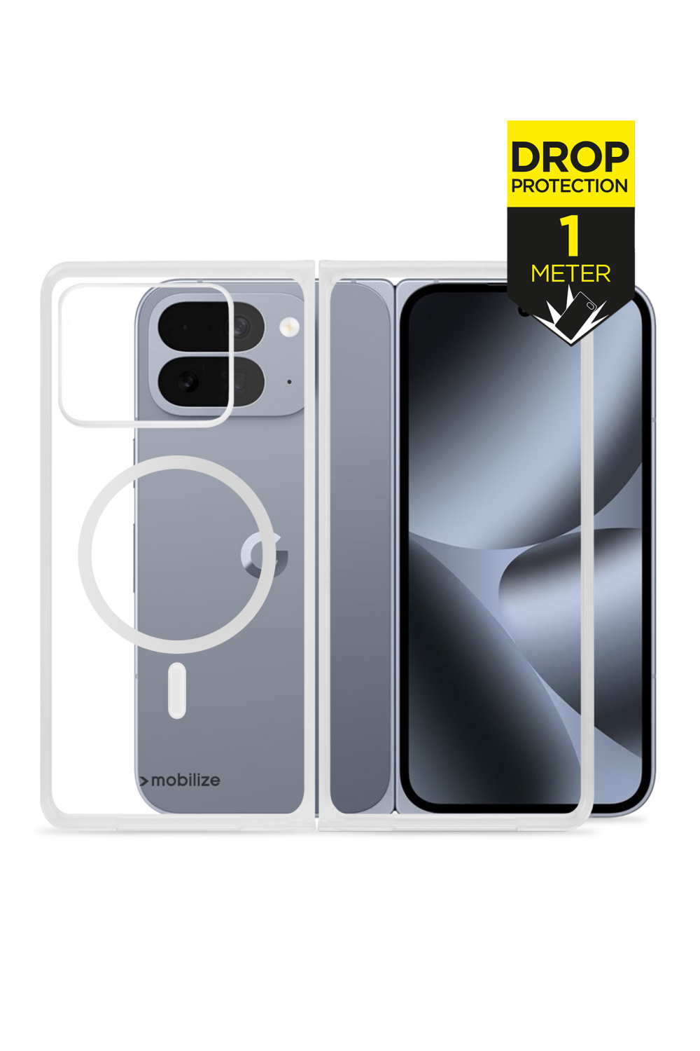 Mobilize Magsafe Compatible Naked Protection Case For Google Pixel 10 Pro Fold Clear