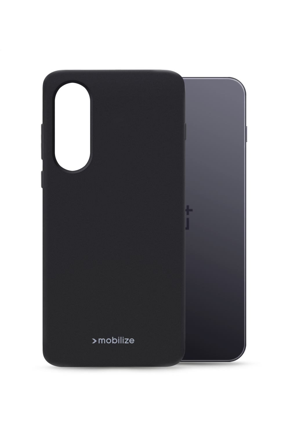 Mobilize Rubber Gelly Case Oneplus Nord 5 Matt Black