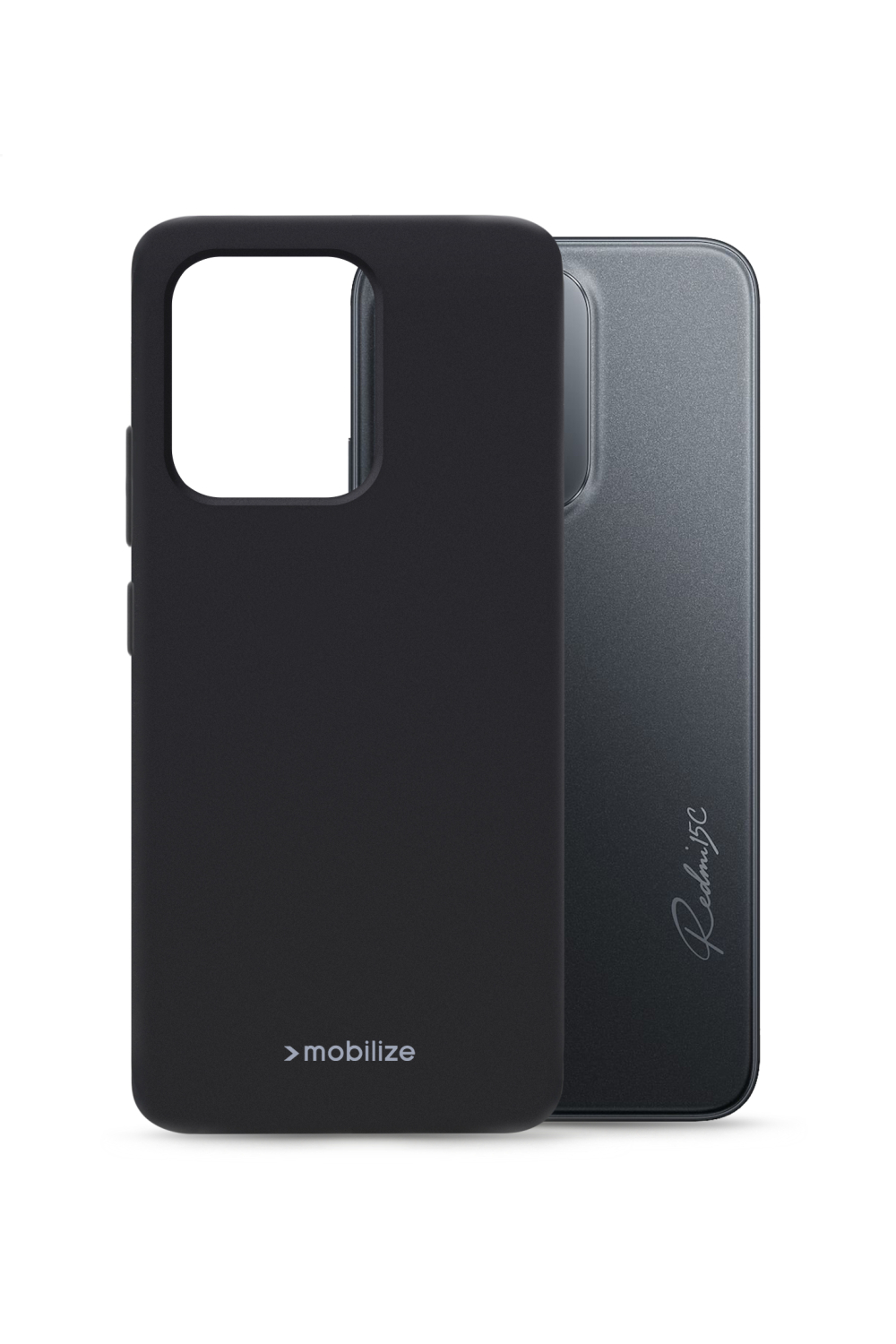 Mobilize Rubber Gelly Case Xiaomi Redmi 15C 4G/5G Matt Black