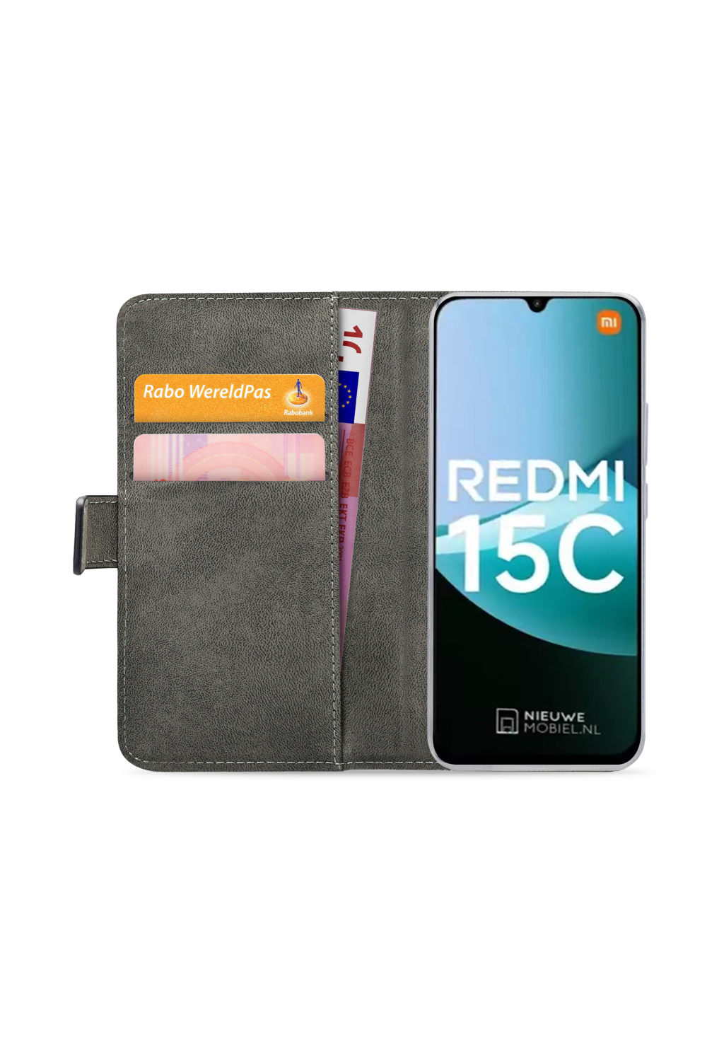 Mobilize Classic Gelly Wallet Book Case Xiaomi Redmi 15C 4G/5G Black - Afbeelding 3