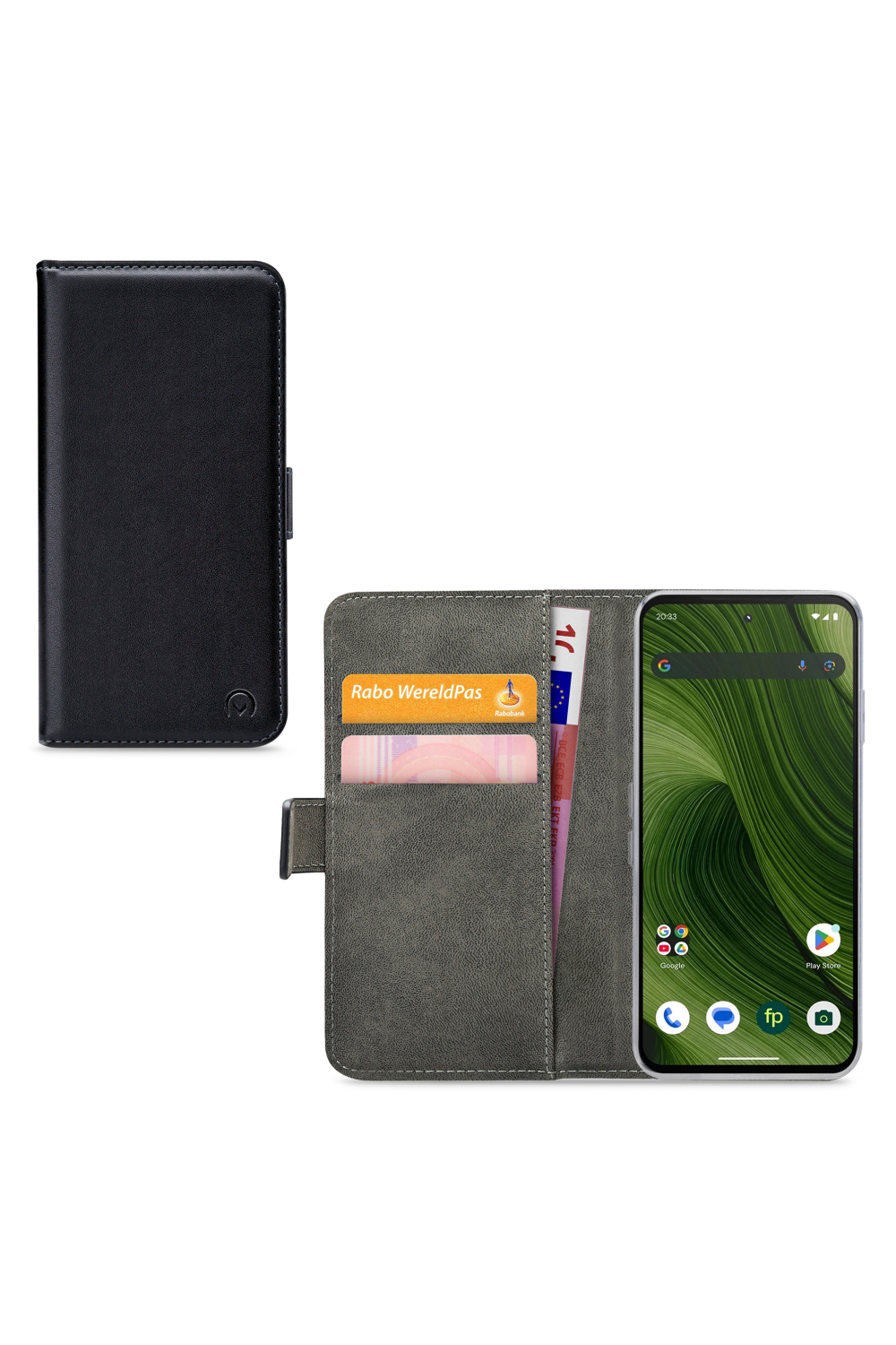 Mobilize Classic Gelly Wallet Book Case Fairphone 6 Black - Afbeelding 3