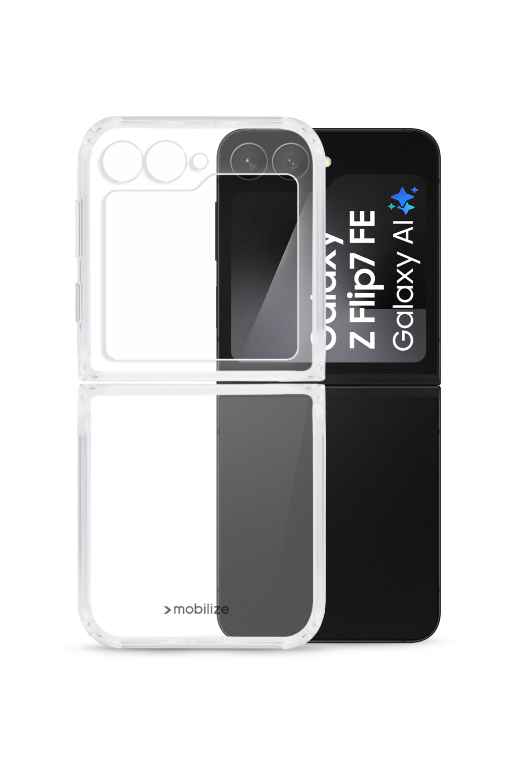 Mobilize Gelly Case Samsung Galaxy Z Flip7 Fe Clear