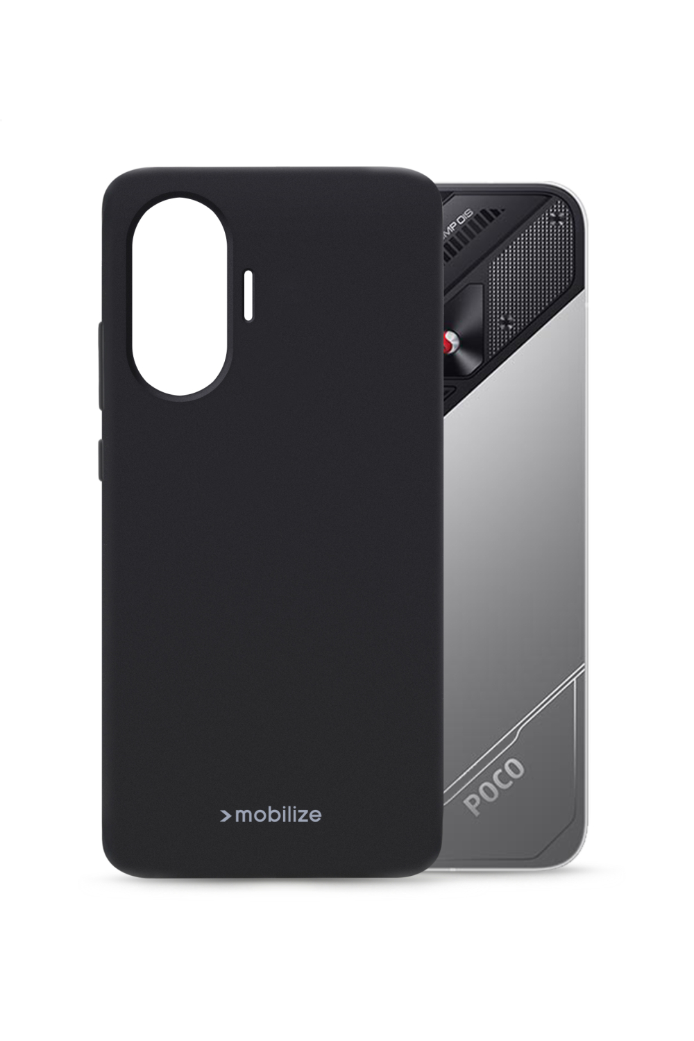 Mobilize Rubber Gelly Case Xiaomi Poco F7 Matt Black