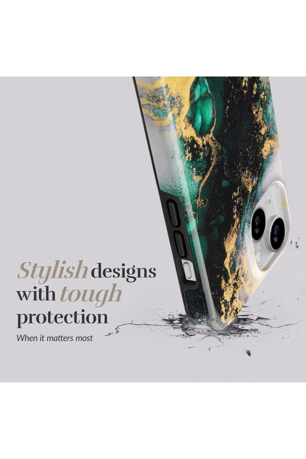 Mio By Mobilize Mio Green Marble Magsafe Compatible For Iphone Air - Afbeelding 4