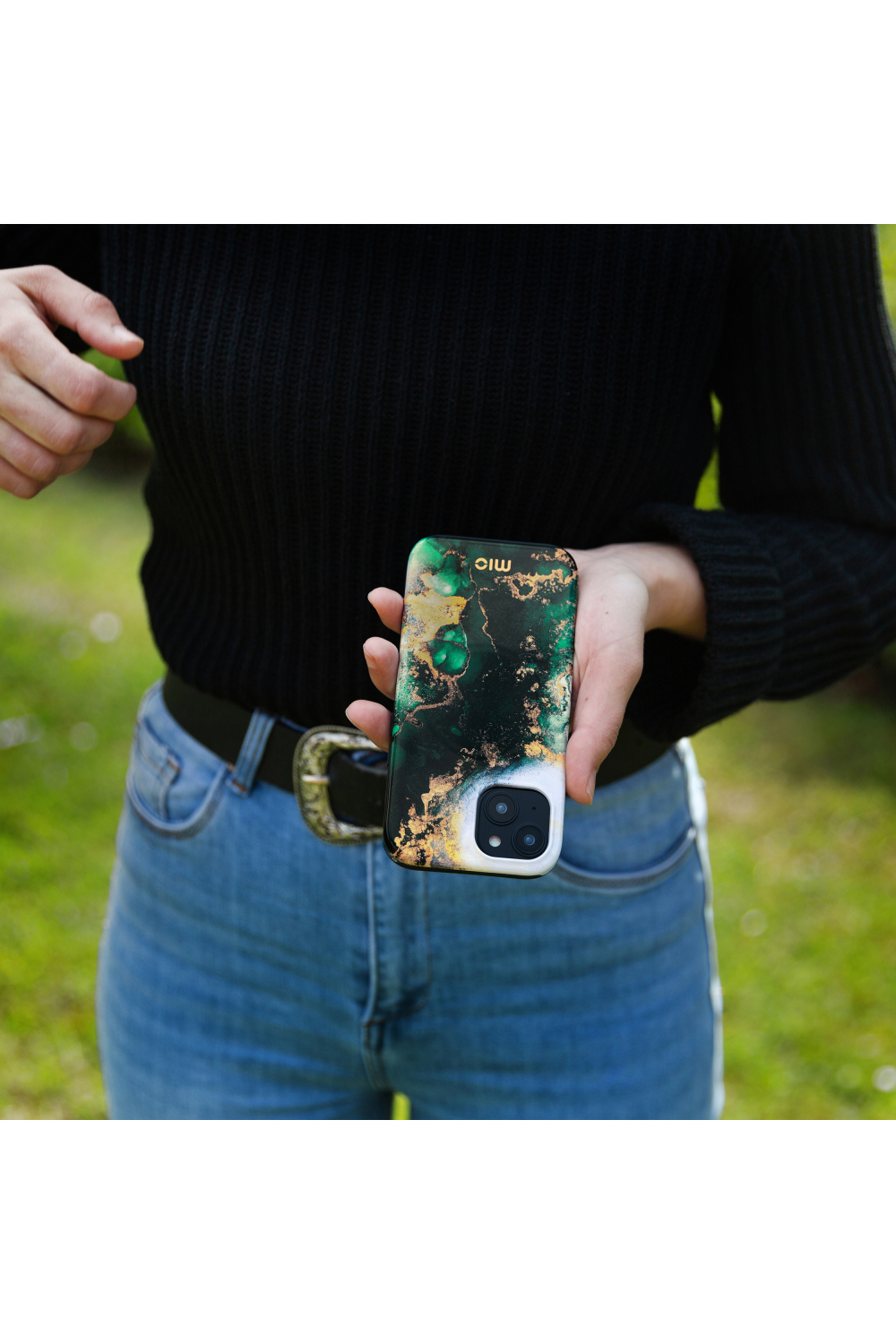 Mio By Mobilize Mio Green Marble Magsafe Compatible For Iphone 17 Pro - Afbeelding 8