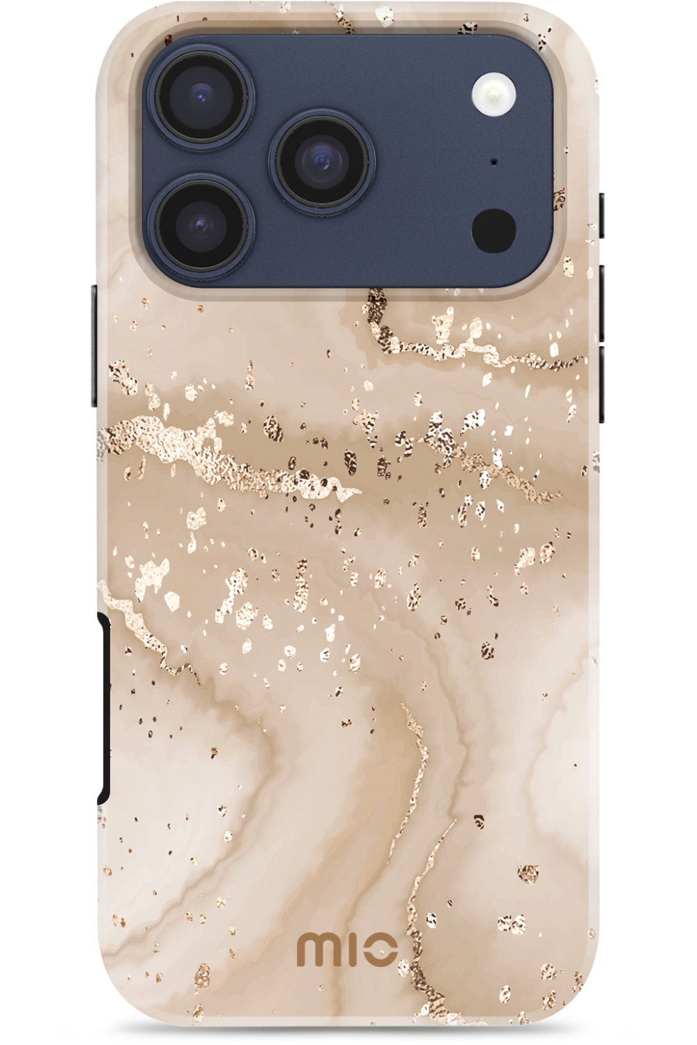 Mio By Mobilize Mio Gold Marble Magsafe Compatible For Iphone 17 Pro Max