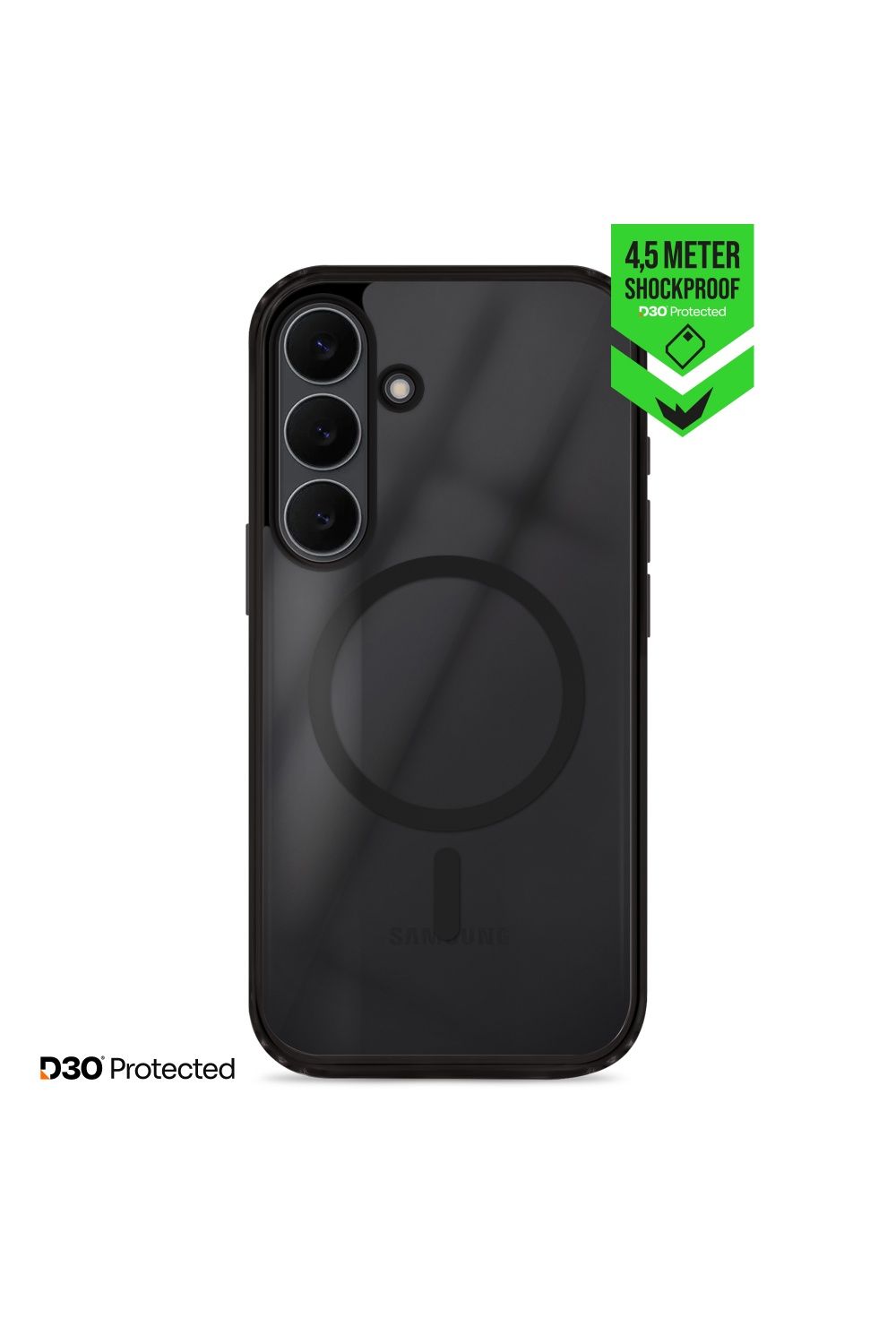 Striker X-Core - D3O Xtreme Impact Mag Case - Black - Samsung S25 Fe