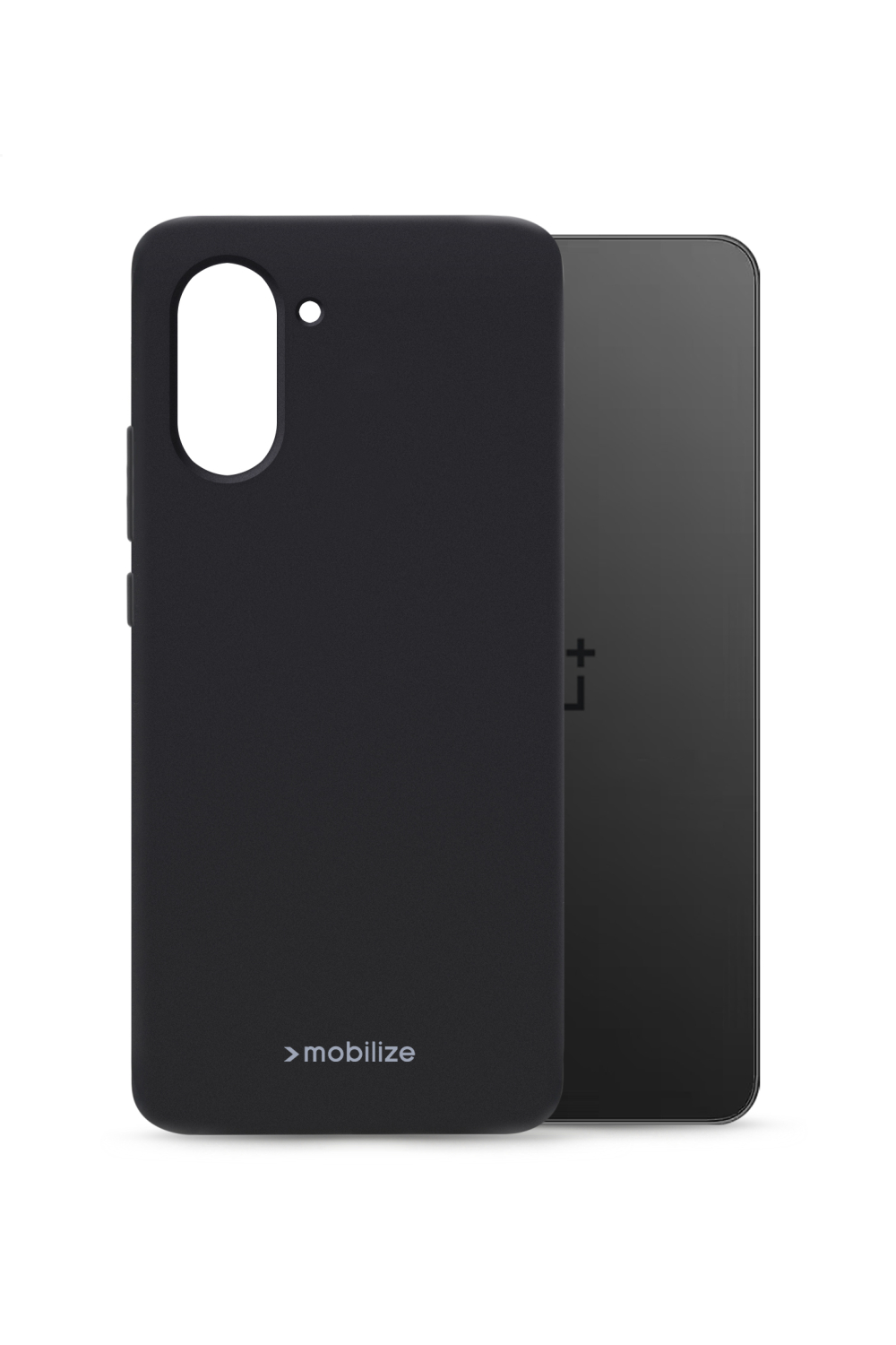 Mobilize Rubber Gelly Case Oneplus Nord Ce5 Matt Black