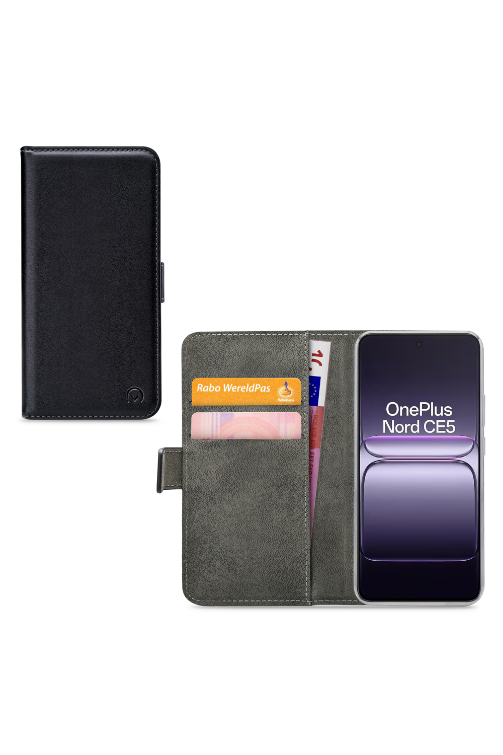 Mobilize Classic Gelly Wallet Book Case Oneplus Nord Ce5 Black
