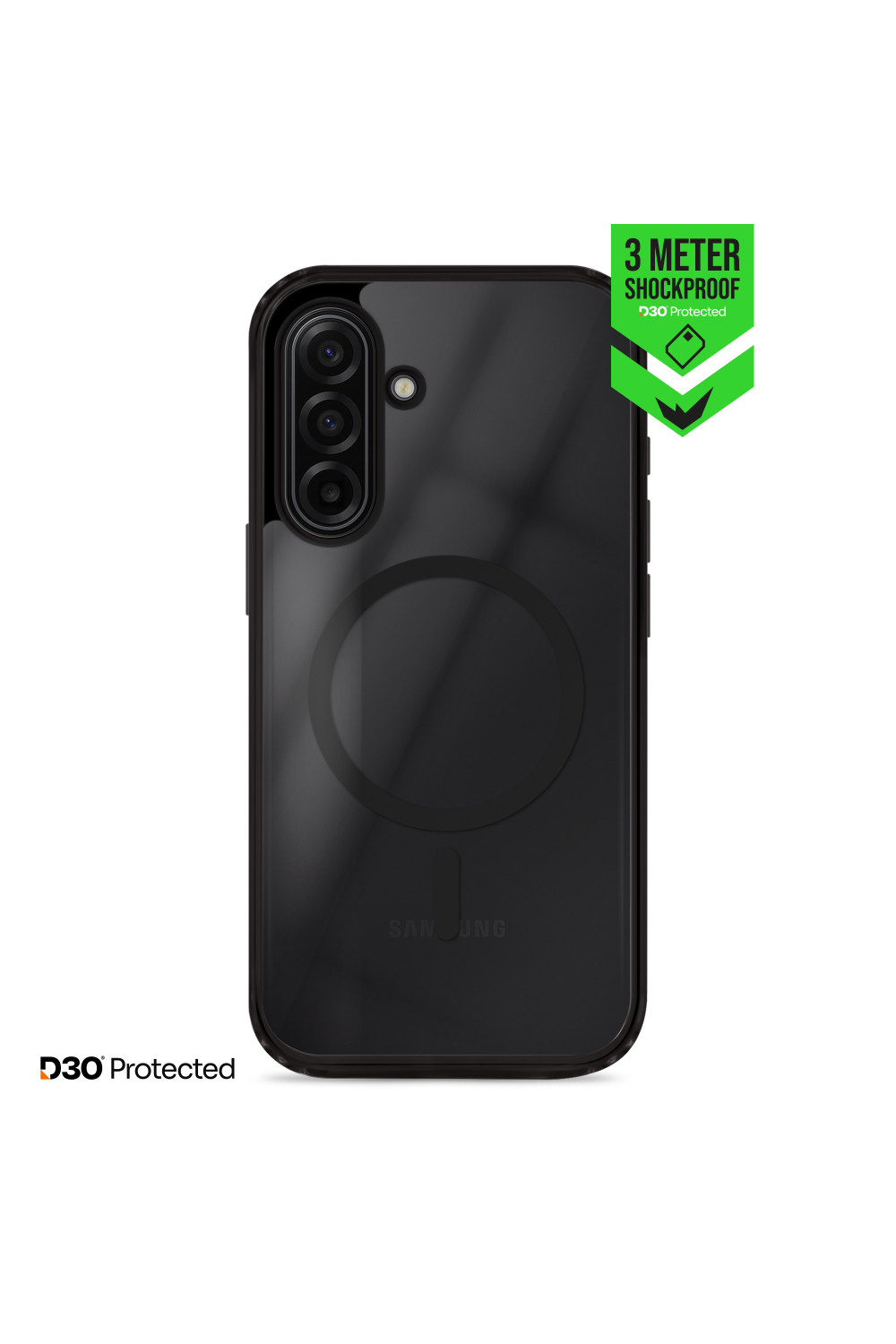 Striker X-Core - D3O Xtreme Impact Mag Case - Black - Samsung A17 (4G/5G)/A18 5G
