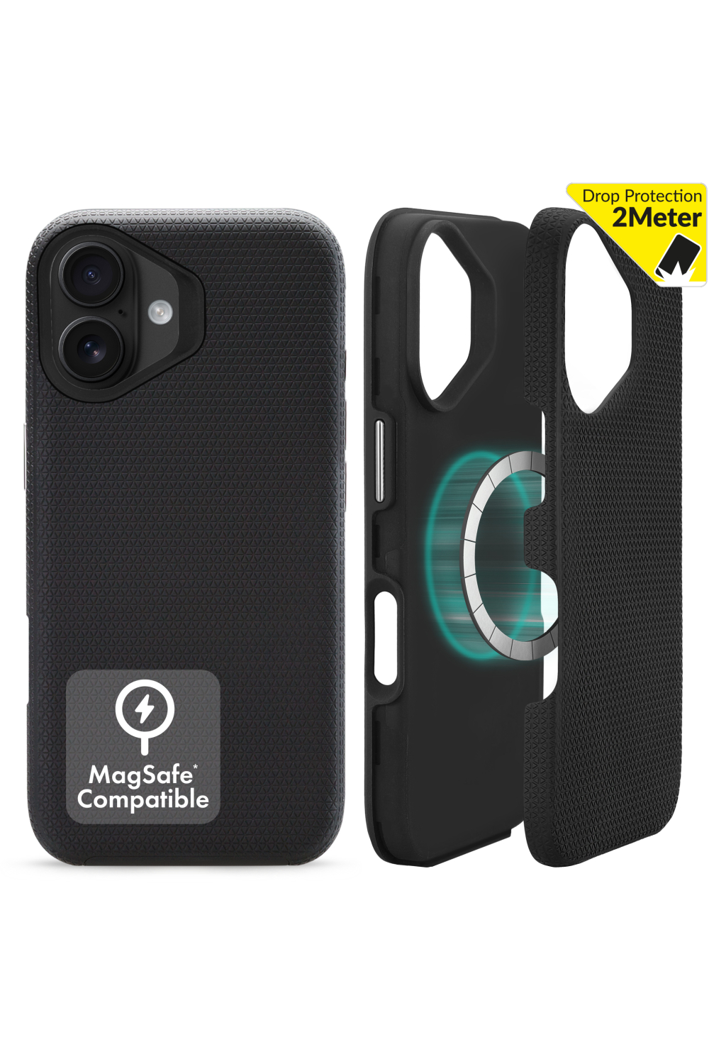 My Style Magsafe Tough Case For Apple Iphone 17 Black