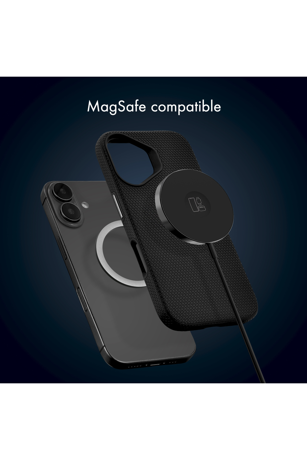 My Style Magsafe Tough Case For Apple Iphone 17 Pro/18 Pro Black - Afbeelding 3