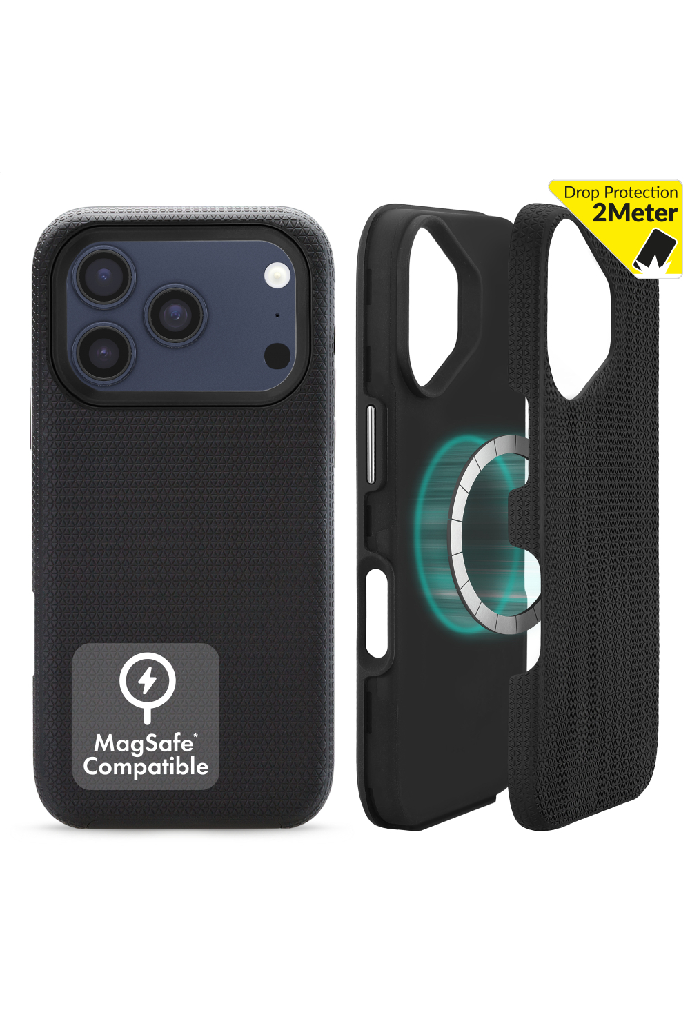 My Style Magsafe Tough Case For Apple Iphone 17 Pro Max/18 Pro Max Black