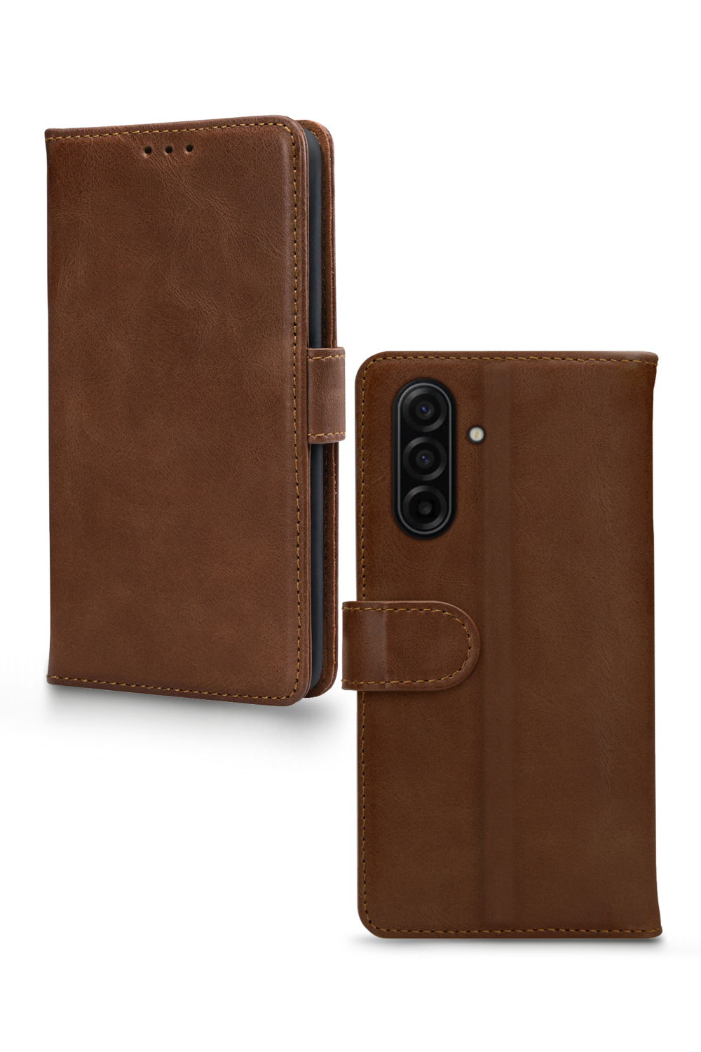Mobilize Leather Wallet Samsung Galaxy A17 (4G/5G)/A18 5G Brown - Afbeelding 2