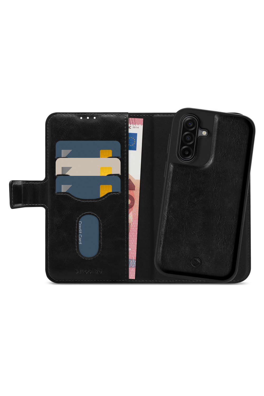 Mobilize 2In1 Magnet Gelly Wallet Case Samsung Galaxy A17 (4G/5G)/A18 5G Black