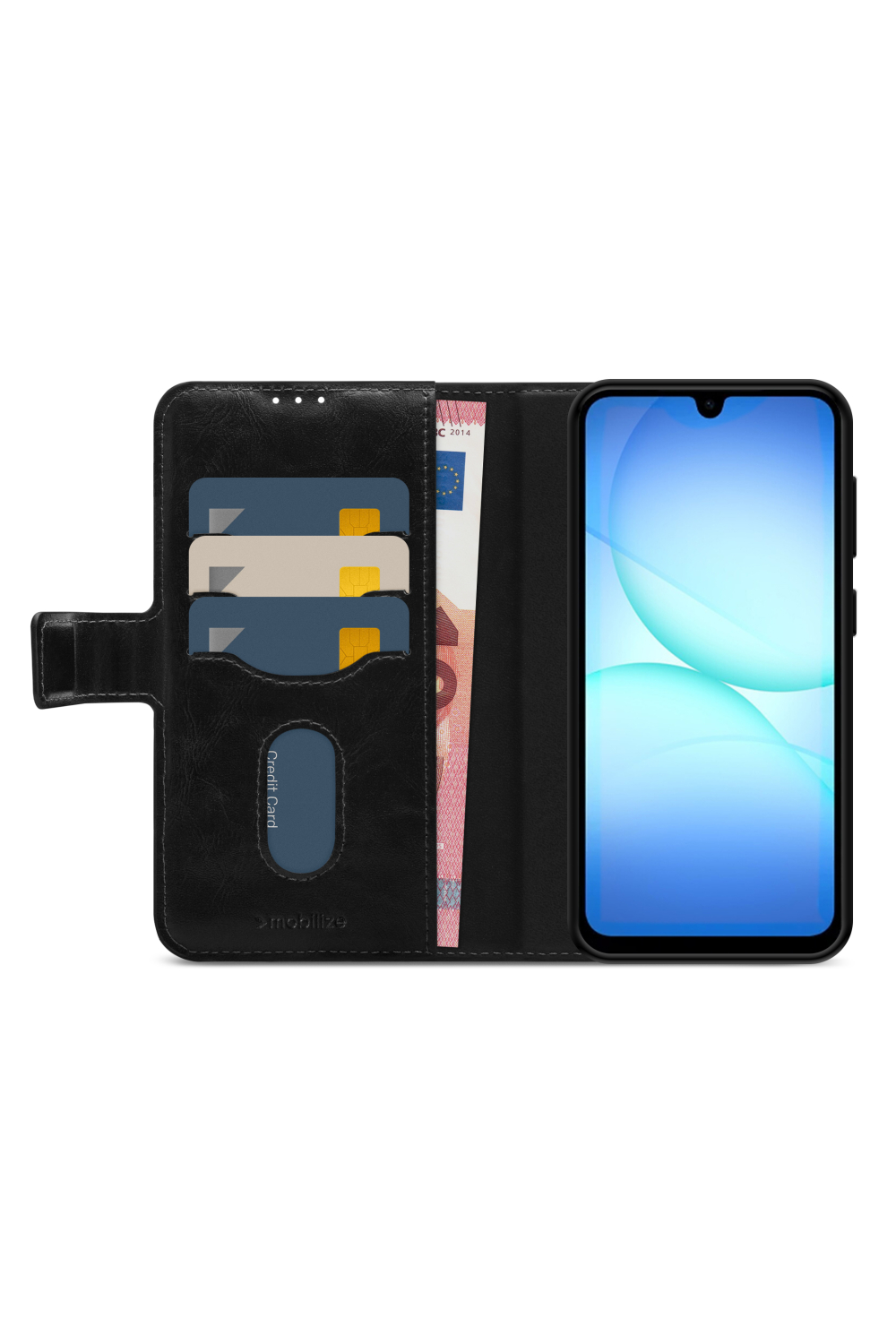 Mobilize 2In1 Magnet Gelly Wallet Case Samsung Galaxy A17 (4G/5G)/A18 5G Black - Afbeelding 2